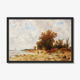 Danube Riverbank in Prater by Eduard Peithner von Lichtenfels - thumbnail_1_bf_674376a8faa684e1cf4ba604